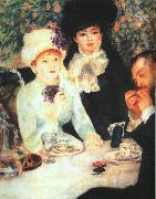 Pierre Renoir The End of the Luncheon oil painting